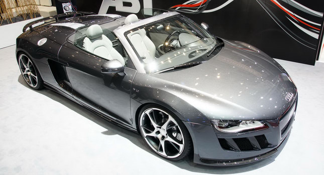 Audi R8 Spyder: 10 фото