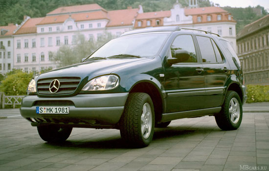 Mercedes M-class W163: 3 фото