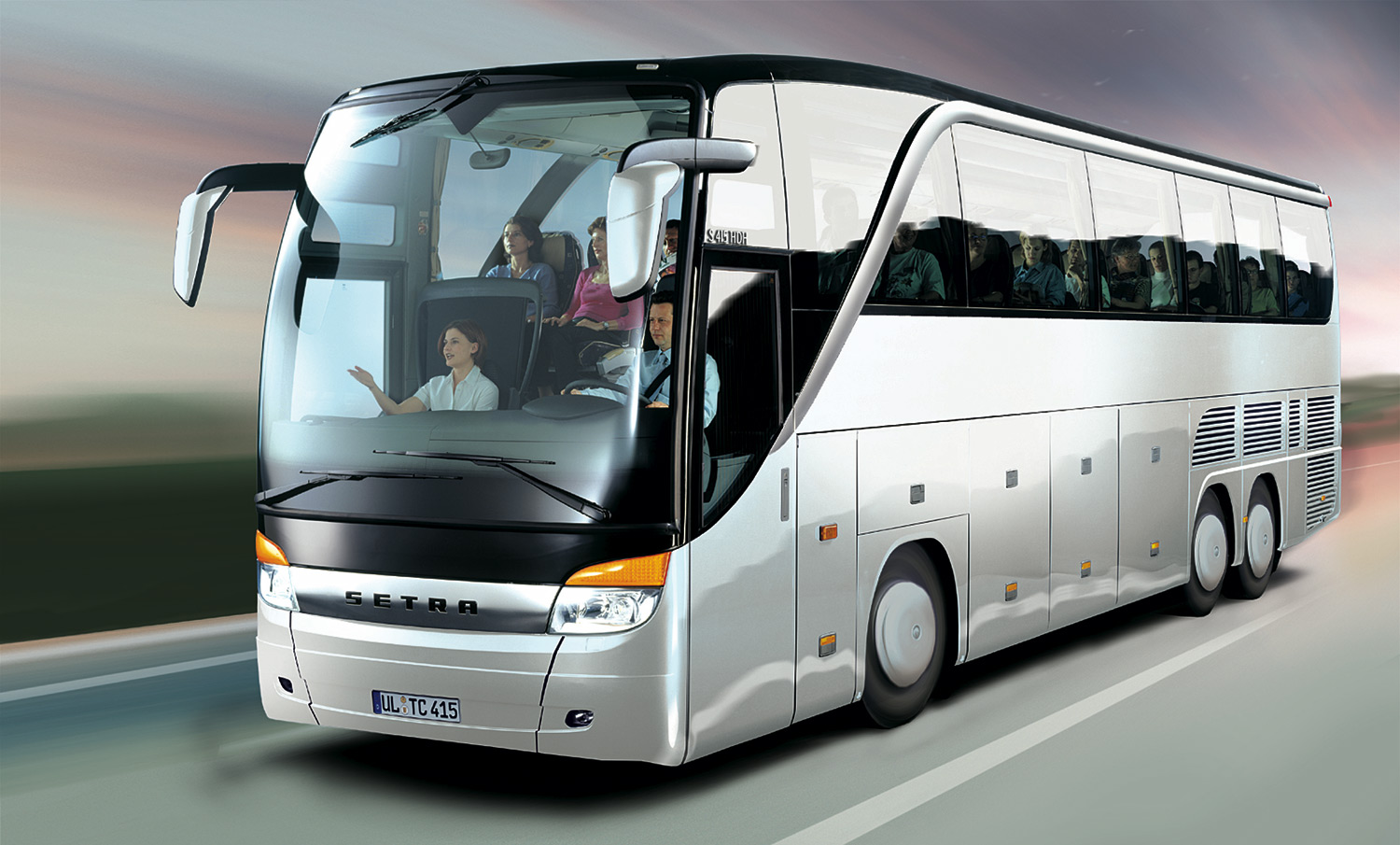 Setra S415: 11 фото